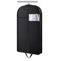 Garment Bag 59-Inch – Non-Woven Hanging Clothes Storage Cover for Suits, Dresses & Coats, Zippered for Closet or Travel (black,Dust bag only)