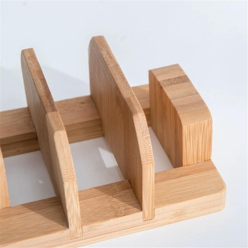 Cutting Board Holder, 3 Slot Cutting Board Organizer, for Kitchen Storage, Made Countertop Space Saver for Pot Lids and Cutting Boards