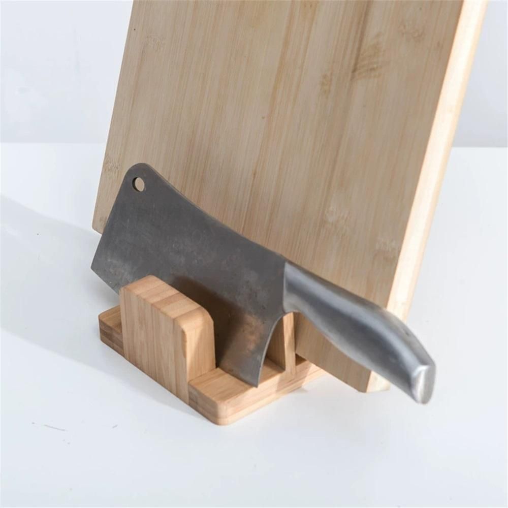 Cutting Board Holder, 3 Slot Cutting Board Organizer, for Kitchen Storage, Made Countertop Space Saver for Pot Lids and Cutting Boards